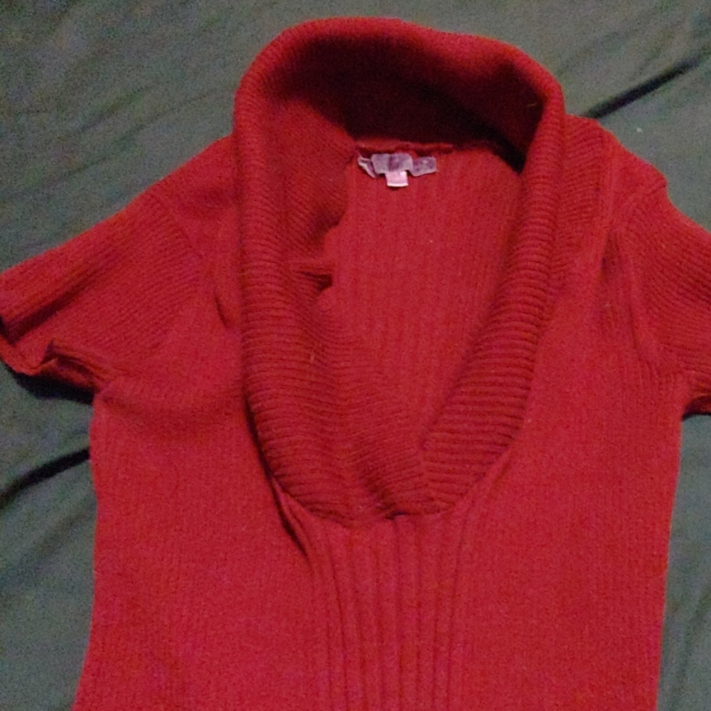 Red Sweater Dress